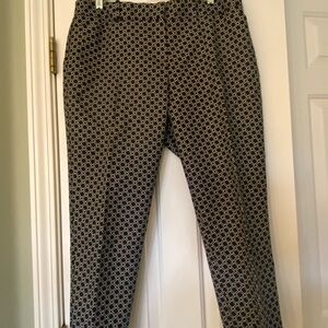 Liz Claiborne Geometric Patterned Pants